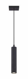 Luminaire suspendu moderne CARVER Canarm IPL764A01BKW10