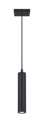 Modern pendant CARVER Canarm IPL764A01BKW10