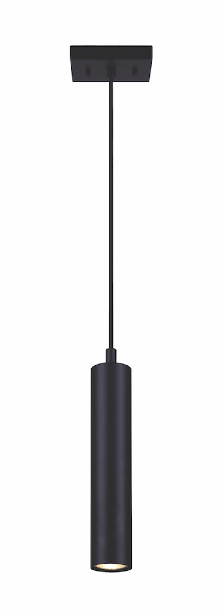 Luminaire suspendu moderne CARVER Canarm IPL764A01BKW10