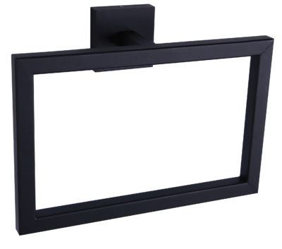 Support à serviettes moderne BISHOP Canarm BA101A09BK