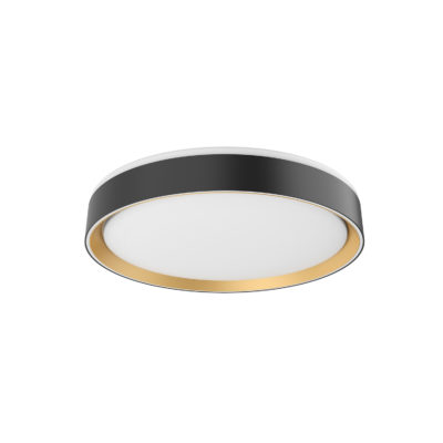 Luminaire plafonnier moderne ESSEX Kuzco FM43916-BK/GD-5CCT