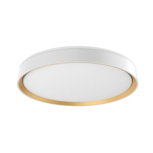 Luminaire plafonnier moderne ESSEX Kuzco FM43920-WH/GD-5CCT