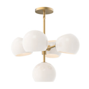 Luminaire suspendu moderne WILLOW Alora Mood CH548518BGOP