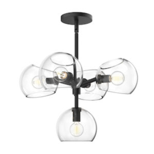Luminaire suspendu moderne WILLOW Alora Mood CH548518MBCL