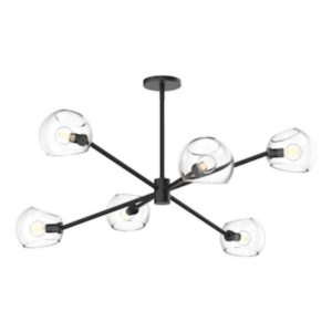 Luminaire suspendu moderne WILLOW Alora Mood CH548637MBCL
