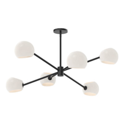 Luminaire suspendu moderne WILLOW Alora Mood CH548637MBOP