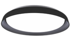 Luminaire plafonnier moderne HAMPTON Kuzco FM43117-BK-5CCT