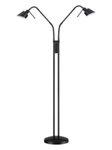 Lampe de plancher OSLO TWINS FL4048-2-BLK