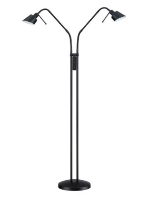 Lampe de plancher OSLO TWINS FL4048-2-BLK