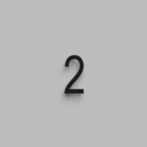 Chiffre d'adresse flottant 1711-2-01-H10