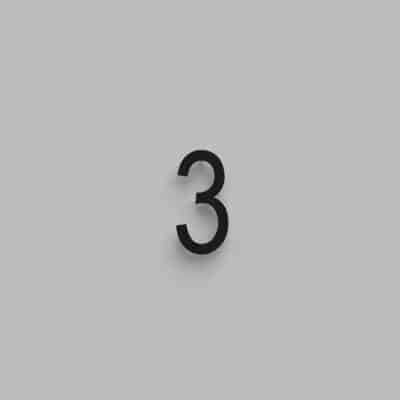 Chiffre d'adresse flottant 1711-3-01-H6