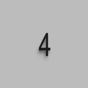 Chiffre d'adresse flottant 1711-4-01-H6