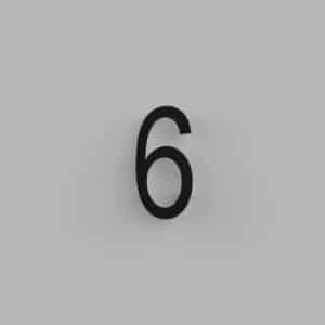 Chiffre d'adresse flottant 1711-6-01-H12