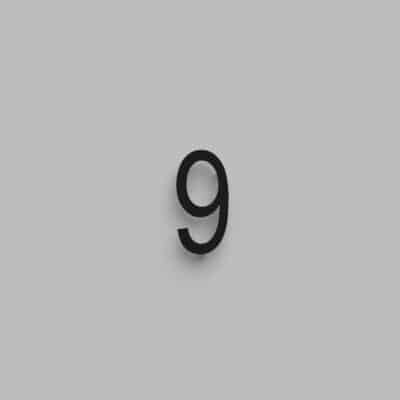 Chiffre d'adresse flottant 1711-9-01-H10