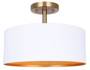 Semi-Plafonnier REXTON Canarm ISF1119A02WHG