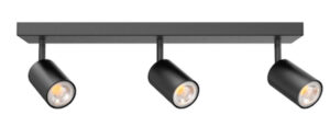 Projecteur triple sur rail TK398B-3-BK