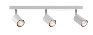 Projecteur triple sur rail TK398B-3-WH