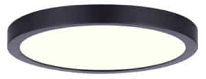 Plafonnier rond DL-7F-15S-BK-C