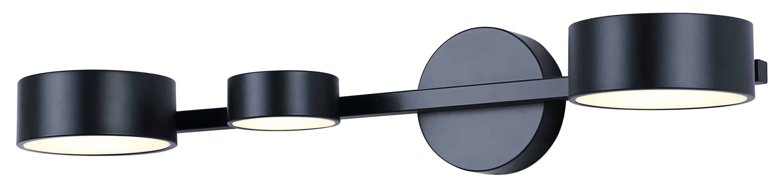 Luminaire mural MONTGOMERY LWF315A03BK
