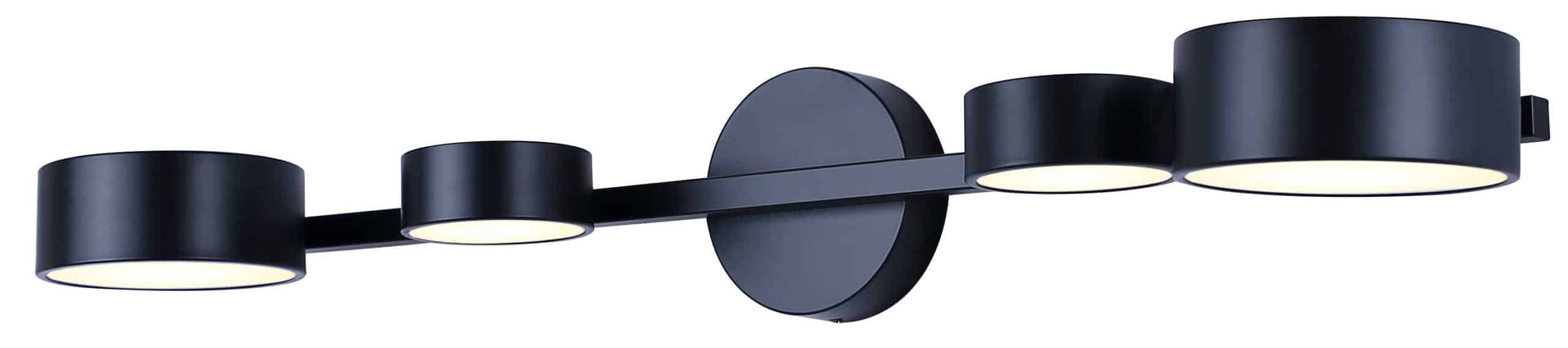 Luminaire mural MONTGOMERY LWF315A04BK