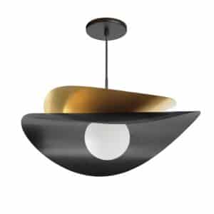 Luminaire suspendu PAVEN PVN-2015LEDP-MB-AGB