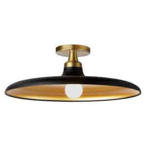 Plafonnier QUENTIN QTN-181SF-MB-AGB