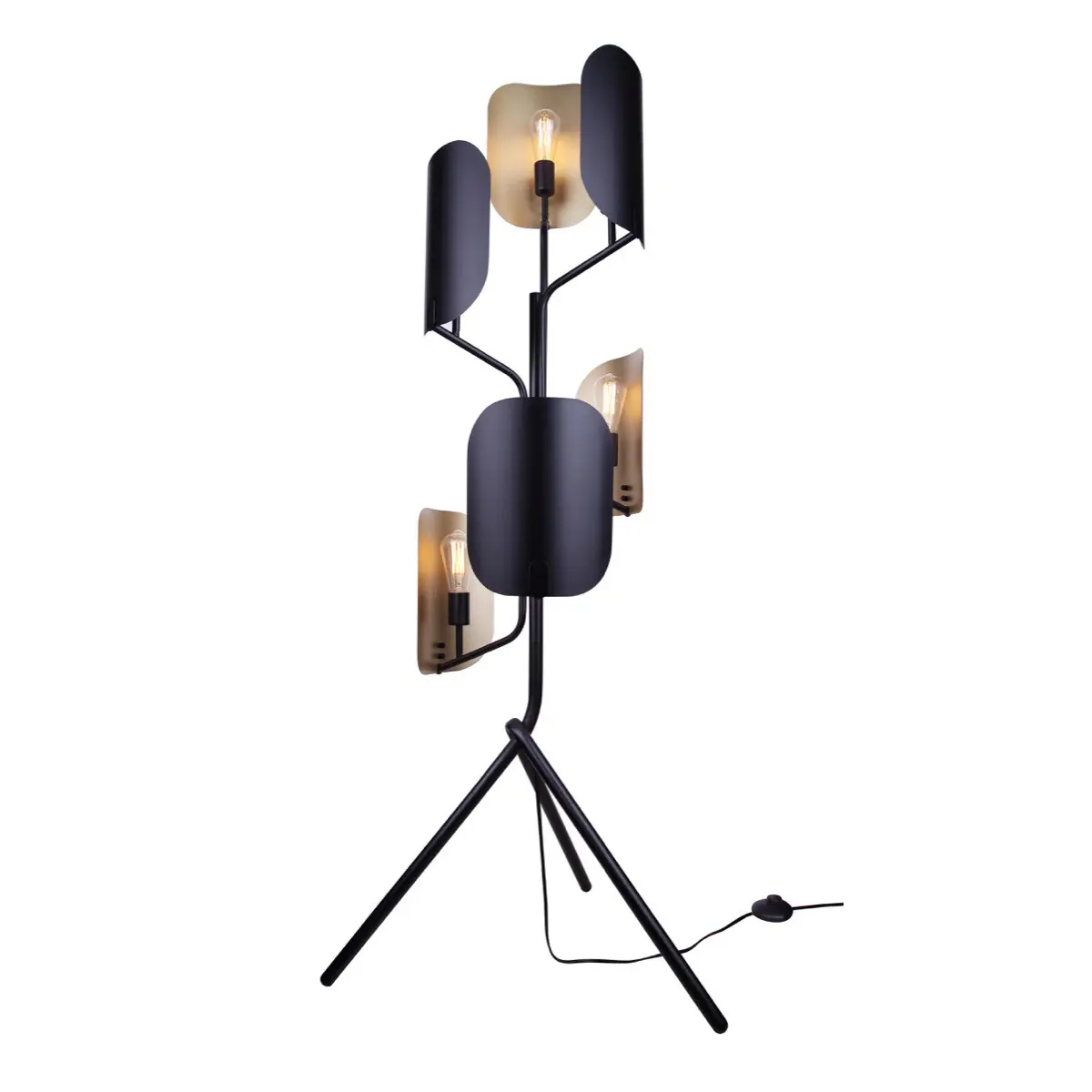 Lampe de plancher ZYRIC IFL2280B67BKG
