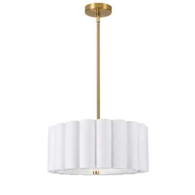 Luminaire suspendu PACIFICA PCA-163P-AGB-WH