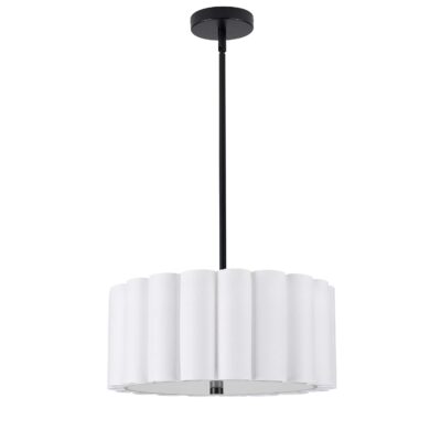 Luminaire suspendu PACIFICA PCA-163P-MB-WH